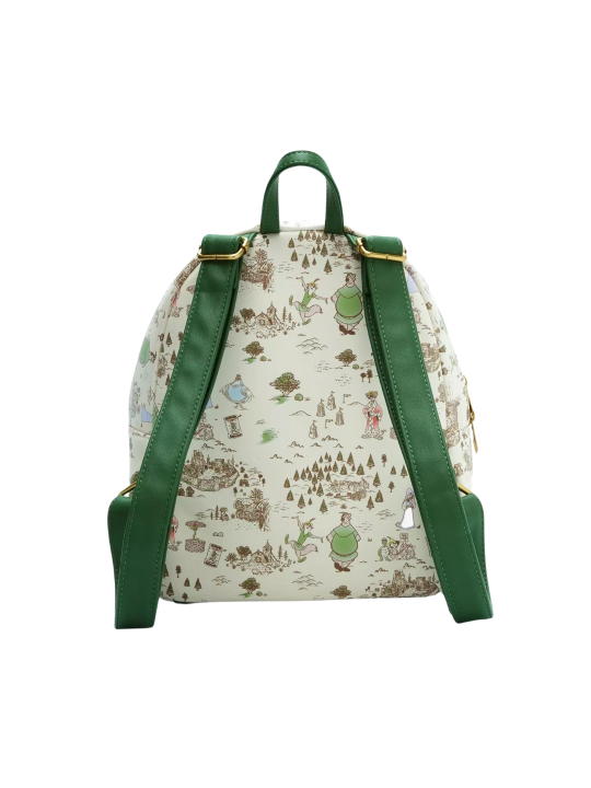 Sac à dos sherwood forest map Robin des Bois LOUNGEFLY