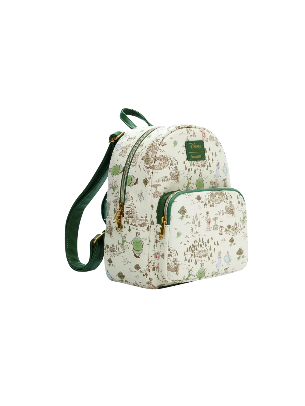Sac à dos sherwood forest map Robin des Bois LOUNGEFLY