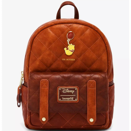 Sac à dos Quilted Winnie l'ourson LOUNGEFLY