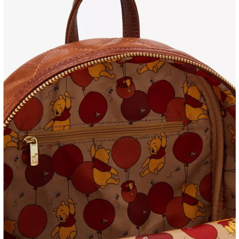 Sac à dos Quilted Winnie l'ourson LOUNGEFLY
