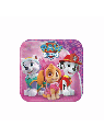 Assiettes Pat Patrouille pink 18 cm x8
