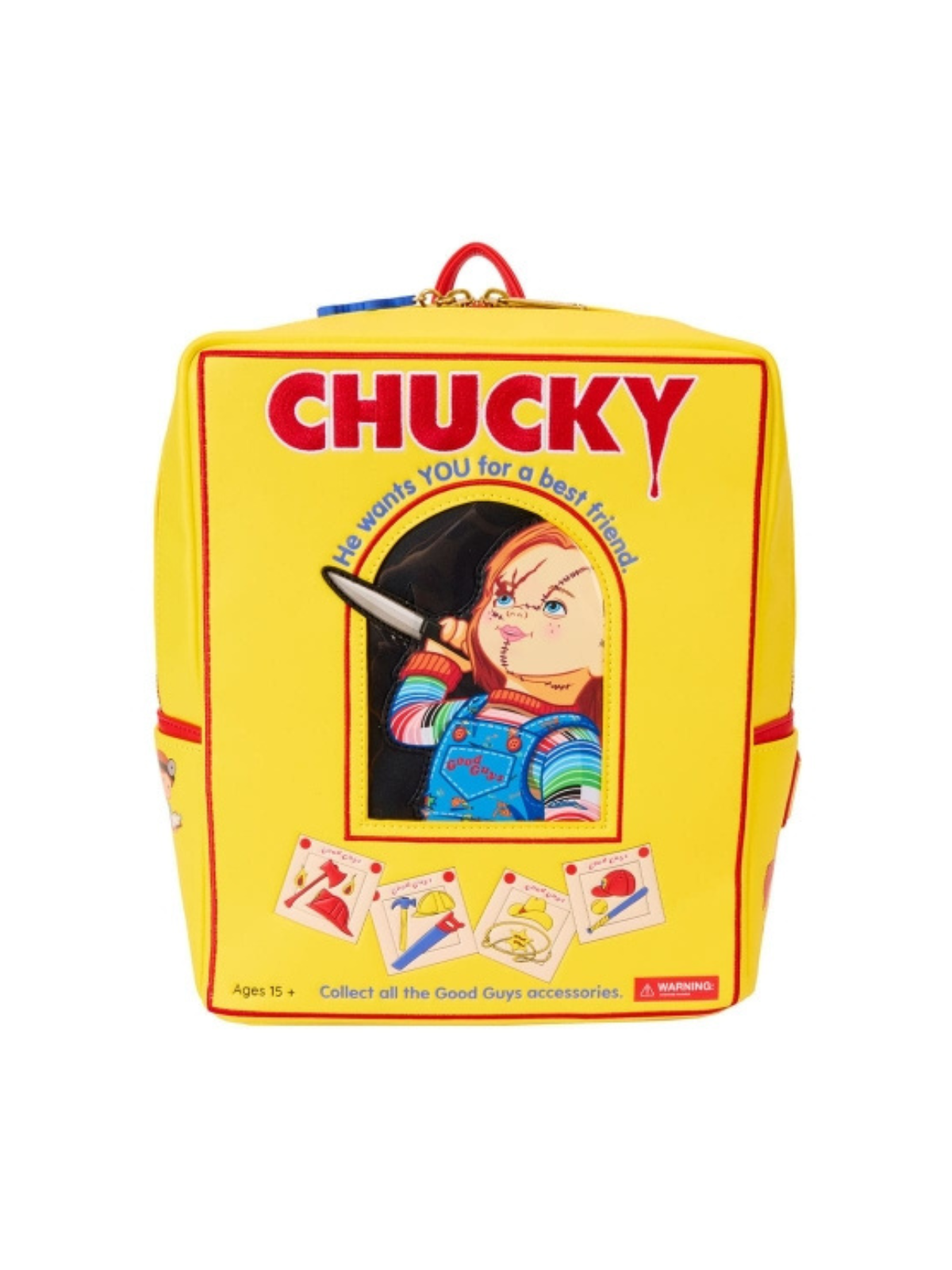 Sac à dos jeu d'enfants Mini chucky LOUNGEFLY
